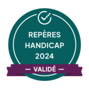 bagde repères handicap 2024